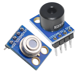 GY-906红外测温传感器模块MLX90614ESF 额温枪探头适用于ARDUINO
