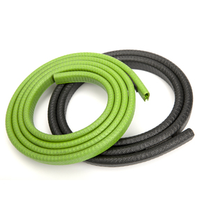 U型橡胶密封条防撞保护钢板铁皮玻璃装饰封边缝隙桥架防护包边条