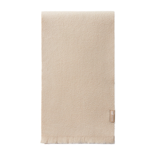 玖慕羊绒围巾女士秋冬季保暖披肩红色羊毛围脖送女生本命新年礼物