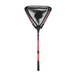 池刃路亚专用抄网折叠便携溪流微物涂胶网兜小超网船钓伸缩手海钓