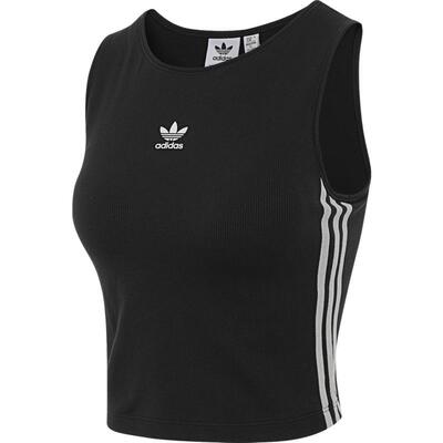 adidas阿迪达斯三叶草女子3S PAD TANK运动休闲无袖T恤KB6417