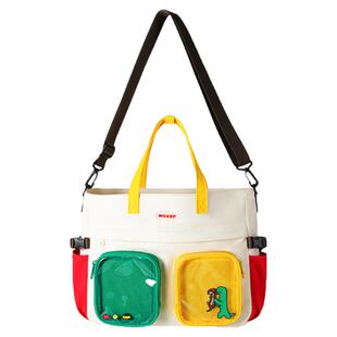 JOGUMAN小恐龙乔古漫单双肩包手提斜挎包好朋狗绿周边九木杂物社