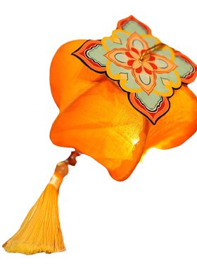 柿子小灯笼挂饰竹编花灯