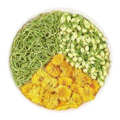 金银花菊花茶去火清热解去肝火的三花凉茶养肝茶中药材正品茉莉花