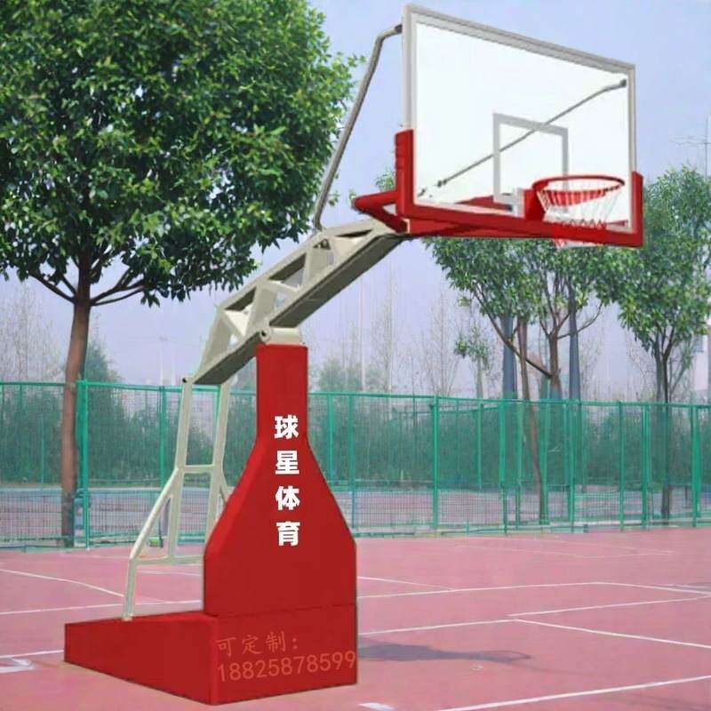 石湾篮球架户外固定式移动式福田深圳龙门永汉球星标准型篮球架