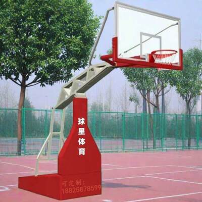 石湾篮球架户外固定式移动式福田深圳龙门永汉球星标准型篮球架