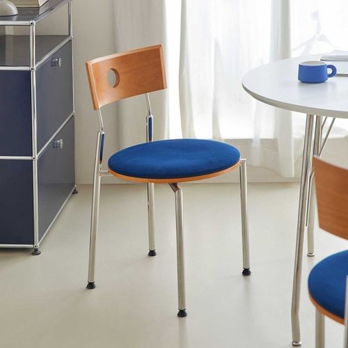 中古咖啡厅餐椅复古实木靠背寂椅子餐桌椅极设计师简北欧凳子侘风