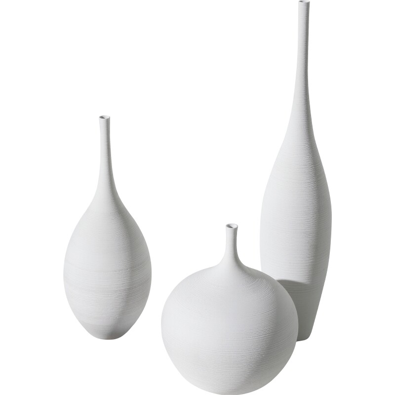 陶瓷花瓶摆件高级感小众客厅玄关电视柜家居饰品意式极简艺术花器