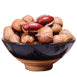 绍兴土特产咸亨酒店咸煮花生200g*3冷盘休闲小吃水煮盐花生果零食