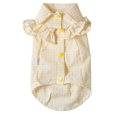 HOiiiPET小飞袖衬衫德文猫衣服