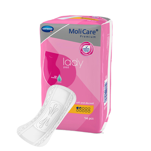 Molicare妙力安加适德国进口女用吸水巾成人漏尿专用卫生护垫3包