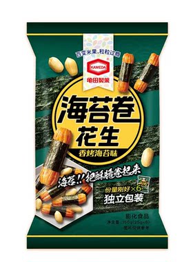 龟田制果卡米达kameda海苔卷花生