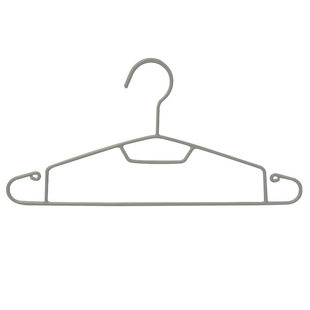 顺艺衣架43cm加粗浸塑家用无痕晾晒衣服撑子衣裳架加厚挂钩衣挂