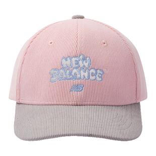New Balance nb儿童男女秋冬新款撞色灯芯绒帽子棒球帽ND8QF4E013