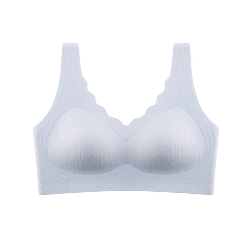 美背内衣女小胸聚拢无痕无钢圈胸罩舒适裸感固定杯一体式背心文胸