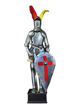 斯巴达模型中世纪风酒吧门口摆件