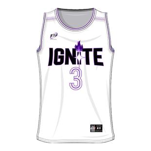 探雾球衣定制男大学生美式窄肩训练背心团队订制篮球服套装数码印