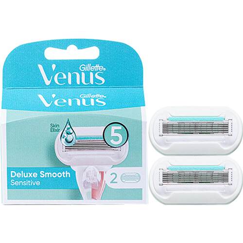 吉列维纳斯venus芦荟2刀头替换刀头敏感肌女士脱毛刀剃毛刀刮毛刀