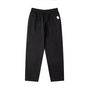 GOGOSOON男装250g纯棉直筒休闲裤春秋新款长裤工装日系宽松青少年