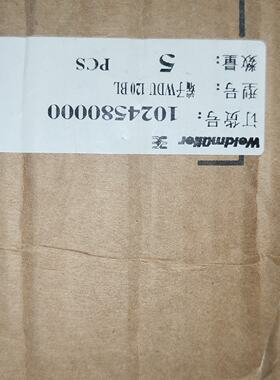 议价Br New nuine Weidmüller Terminal Blocks Model Wdu 120 B