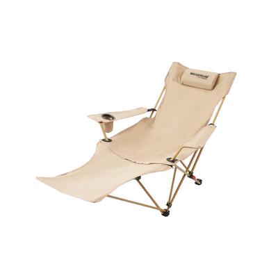 我飞户外折叠躺椅午休便携露营钓鱼椅子沙滩椅月亮椅办公室折叠椅