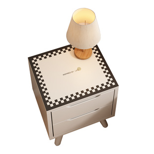 卧室床头柜保护垫子轻奢高级感免洗桌布鞋柜台面防水防尘盖布