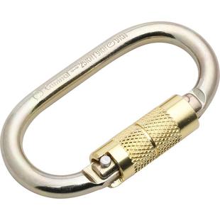 坎乐户外攀岩自动主锁登山速降安全锁扣救援高空作业装备O型主锁