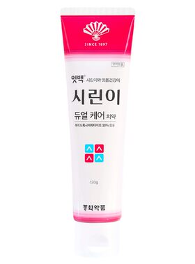 韩国同和扇子牌抑菌去口臭牙膏