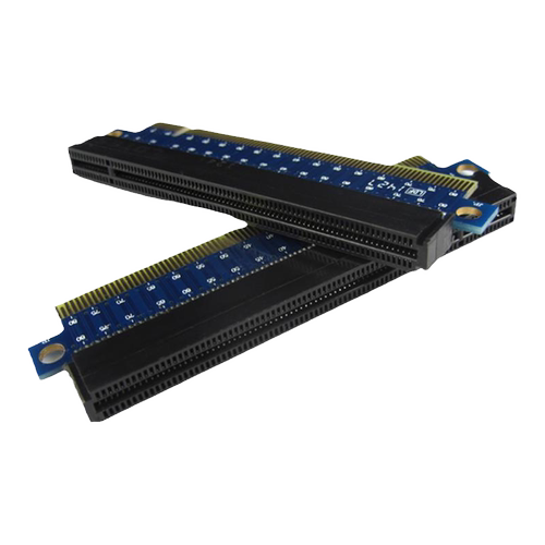 台式PCI-E 延伸卡显卡转接pcie 16x保护卡pci-e增高卡转接卡 X16
