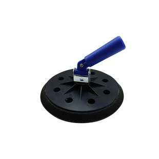 沙纸打磨工具7寸圆盘自粘砂纸加长纱纸架墙面打磨神器干磨头代杆