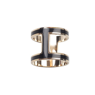 气质百搭珐琅彩钛钢丝巾扣多功能高档简约优雅空姐配饰两用披肩扣