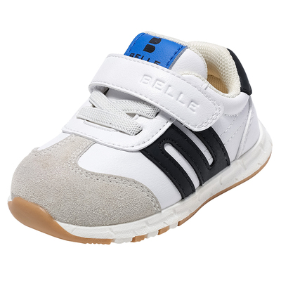 百丽童鞋2025秋新品男女童学步鞋经典秀气德训鞋宝宝休闲鞋T头鞋
