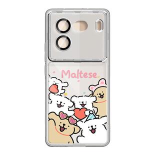 适用于iQOO3手机壳新款女生12pro可爱卡通小狗z10turbo超薄软壳11/10保护套neo9/8后盖7SE硅胶防摔6/5S外壳