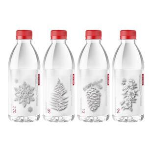 农夫山泉长白山天然矿泉水380ml*15瓶一整箱办公小瓶装天然矿泉水