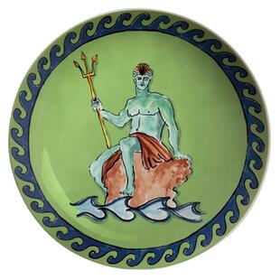 意大利Ginori 1735海神之旅盘陶瓷装饰摆件碟客厅卧室背景墙挂盘