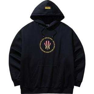 安踏凯里·欧文系列丨美式复古加绒连帽运动卫衣男女同款长袖上衣