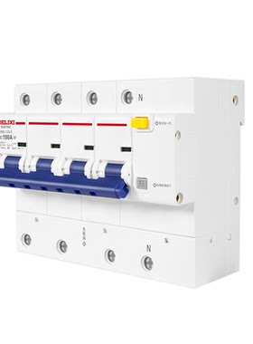德力西断路器漏电保护器 HDBE-125LE CDB2LE DZ47LE 3P 4P 100A