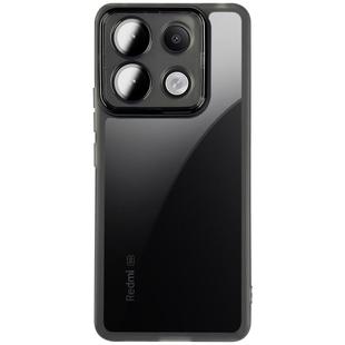 适用于红米note13pro+新款自带镜头膜手机壳note13曲屏保护套小米note13Pro透明软胶镜头全包防摔磨砂软防滑