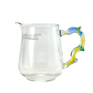 禾器揽遇月牙公道杯玻璃高档丰隆茶海分茶器功夫茶具过滤泡茶杯