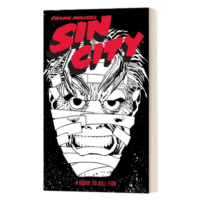 英文原版 Frank Miller's Sin City Volume 2 A Dame to Kill For 米勒经典漫画 罪恶之城2 第四版 英文版 进口英语原版书籍