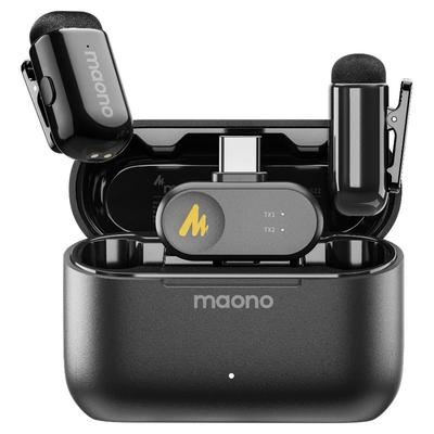 maono闪克T1mini麦克风夹领式无线直播手机降噪闪客领夹录音收音