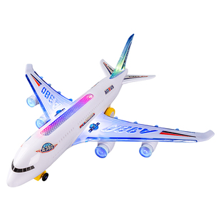 飞机儿童玩具大号仿真客机模型运输机万向男孩2-3一6岁网红新款4