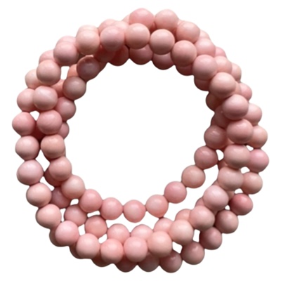 海洋有机宝石典藏级粉珊瑚贝高货