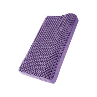 安睡宝释压格子亲睡TPE枕可水洗舒睡枕护颈枕芯枕头一对拍2助眠枕