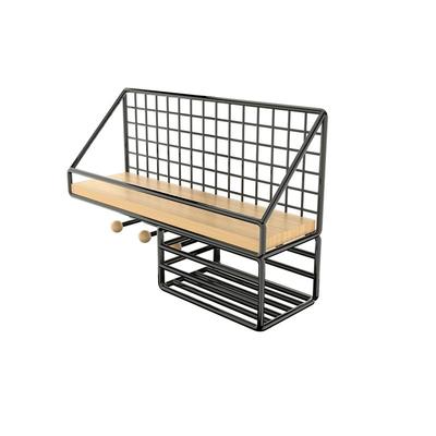 墙上置物架免打孔宿舍墙壁收纳架