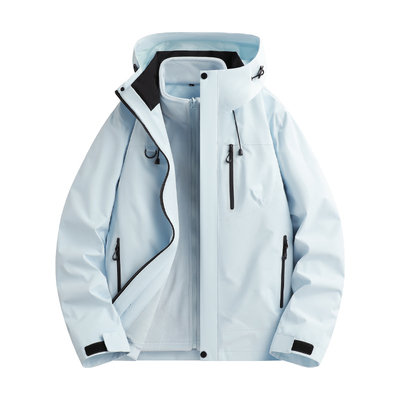 男女同款三合一冲锋夹克外套