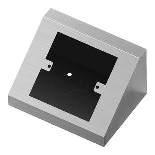 实验室插座底盒岛式桌面操作台开关插座金属不锈钢底盒86双面线盒