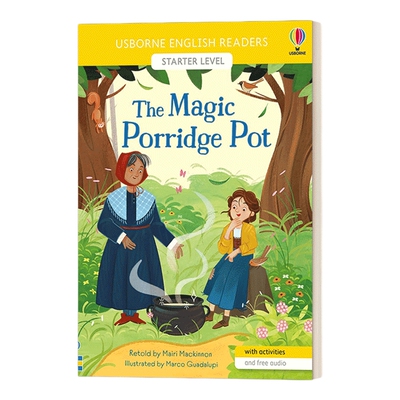 英文原版 English Readers Starter Level1 The Magic Porridge Pot 分级阅读入门级 神奇的粥锅 英文版 进口英语原版书籍