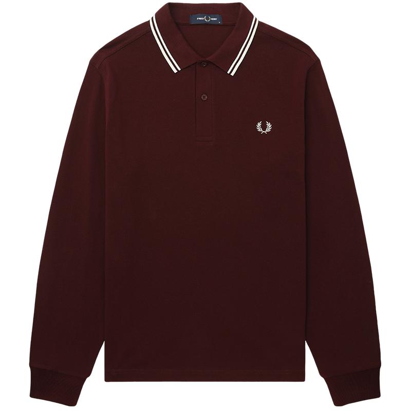 FREDPERRY长袖polo衫简约基础款