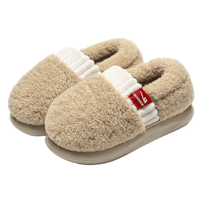 棉拖鞋女款2025新款厚底包跟棉鞋